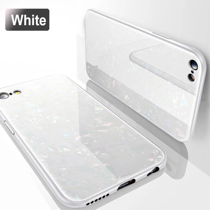 Роскошный Мраморный Гальванизированный чехол для телефона из закаленного