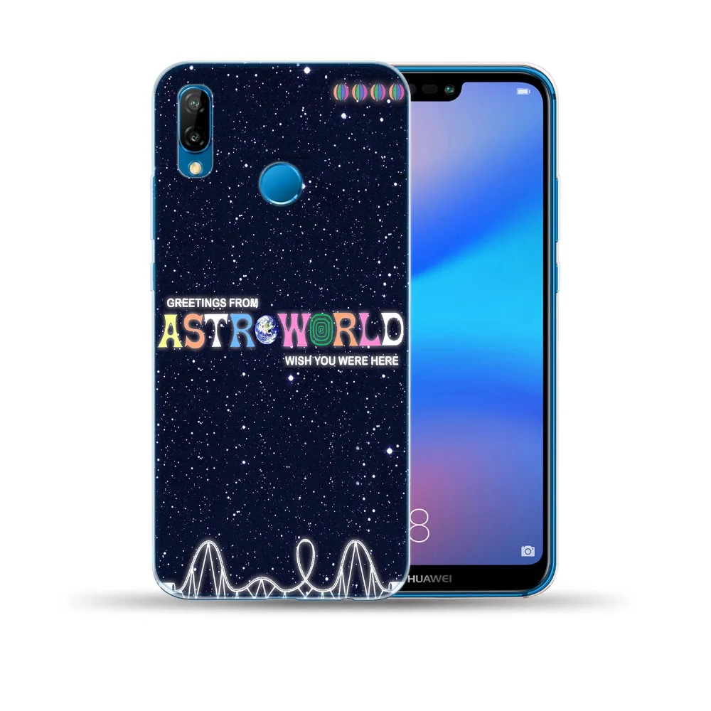 Чехол из мягкого ТПУ Travis Scott для Huawei P8 P9 P10 P20 Lite P30 Pro астромир серп чехол Mate 10 20 |