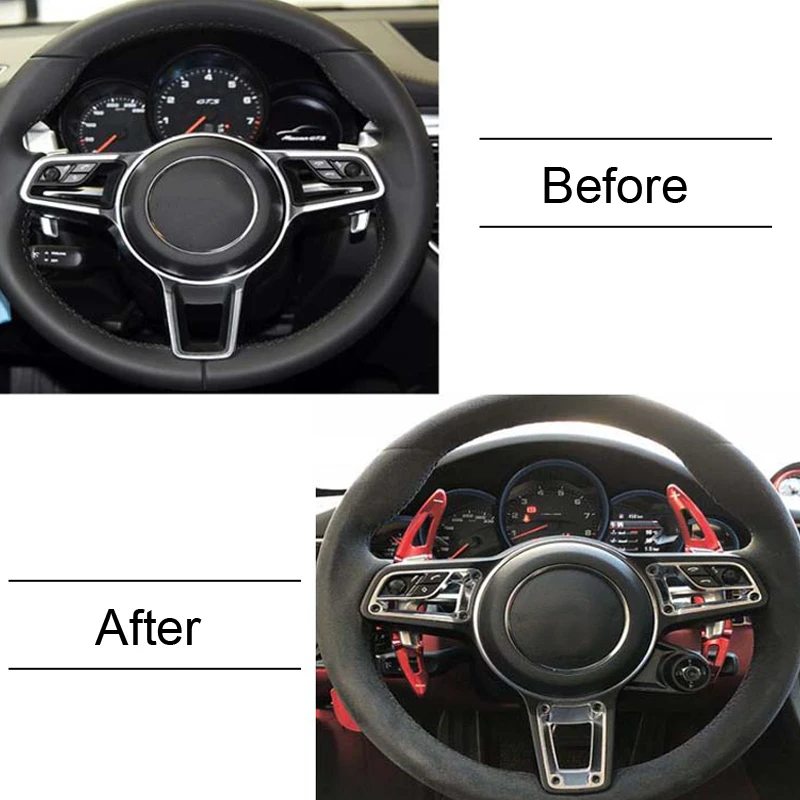 Для Porsche Cayenne /Panamera /Macan- рулевое колесо DSG Paddle Shifter расширения 2 шт