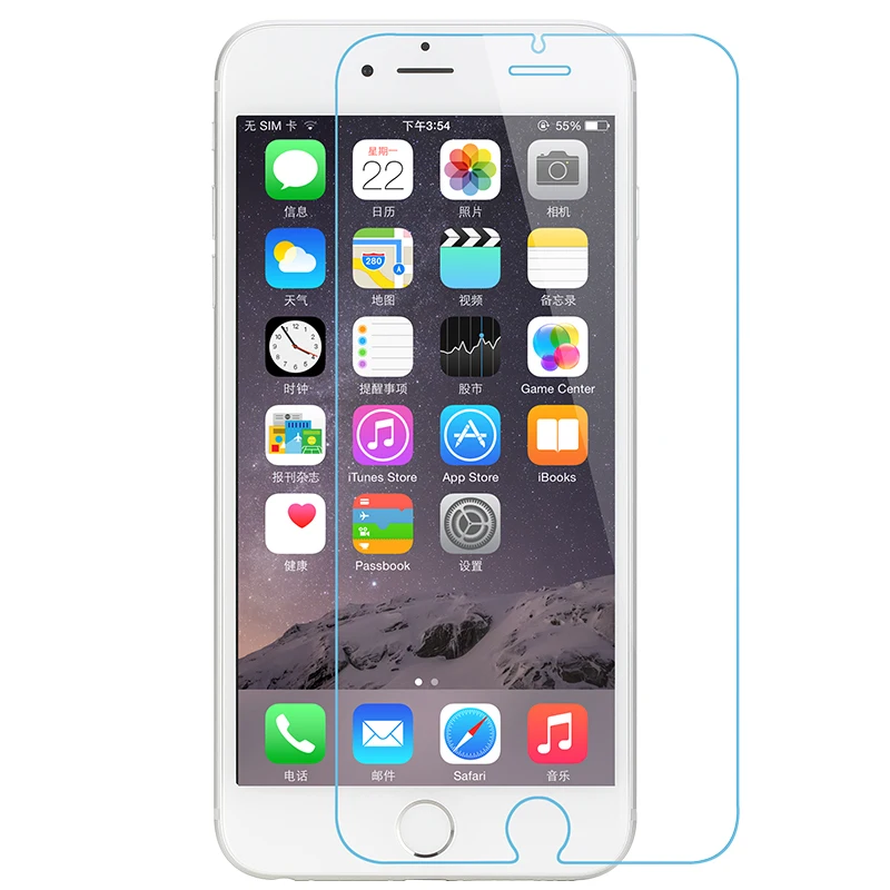 Прозрачное закаленное стекло для защиты экрана Защитная пленка Apple iPhone 4 4S 5 5C SE 6 6S