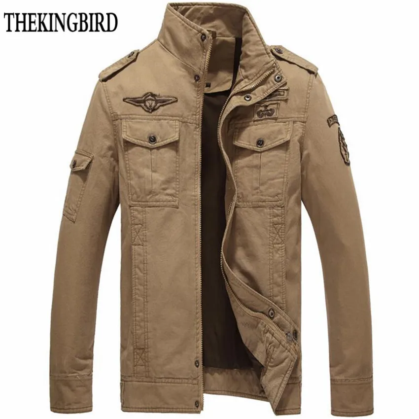 

Military Jacket Men 2017 New Hot Men Casual Wash Jacket Male Cotton Coat Military Style Clothing Autumn Spring Large Size 6XL