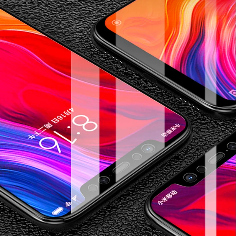 Закаленное стекло 9D для xiaomi mi8 mi 8 a2 lite Защита экрана Xiaomi redmi 5 Plus Note 6 Pro S2 защитное |