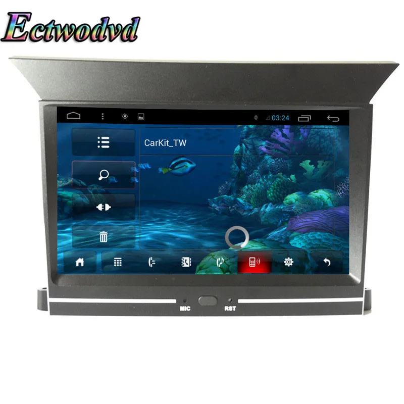 Ectwodvd 7 дюймов Восьмиядерный Android 8,1 автомобильный DVD gps-навигация, радио, стерео для Honda Pilot 2008 2009 2010 2011 2012