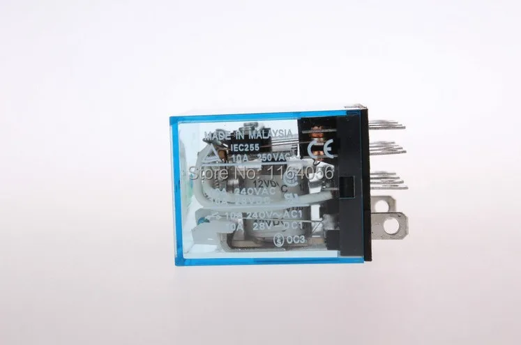 1 шт. LY4NJ LY4N J DC24V 14PIN 10A 240VAC реле питания катушка 4PDT|relay omron|coil headsetrelay 12v |