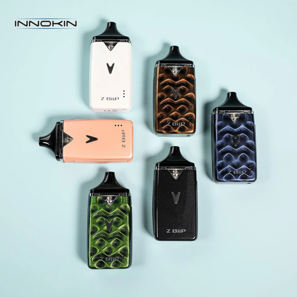 Оригинальная электронная сигарета Innokin Z Biip Pod Kit вейп с картриджем 2 мл 0 48 Ом Plex3D