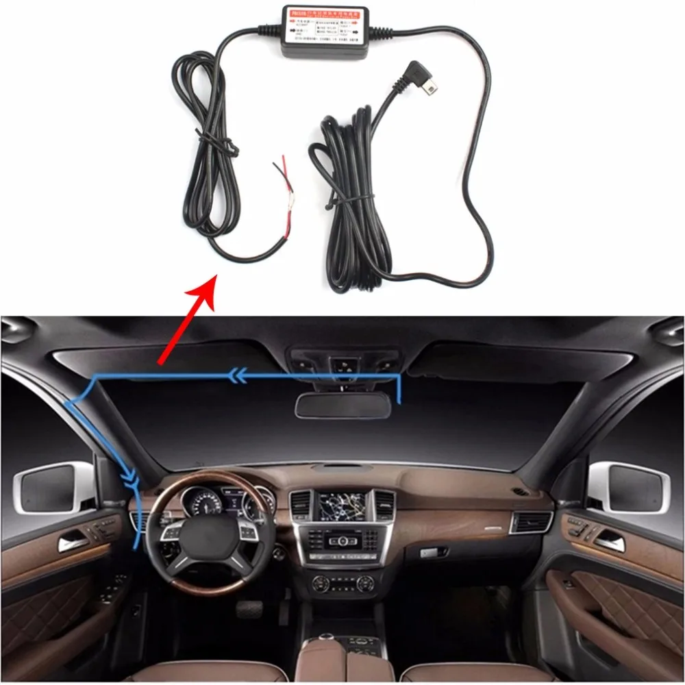 Автомобильный видеорегистратор Kebidu с USB портом эксклюзивный блок питания для