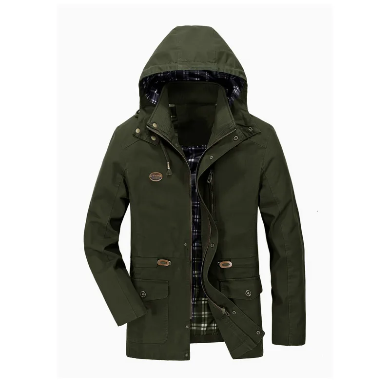 Мужская повседневная верхняя одежда с капюшоном 4 вида цветов куртка размеры M-5XL