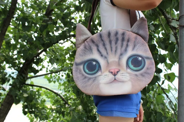 SMOOZA Cat 3D сумасшедшая распродажа, модная Ретро женская сумка, сумка на ремне, дизайн, Весенняя женская сумка на плечо, женская сумка в форме кошки