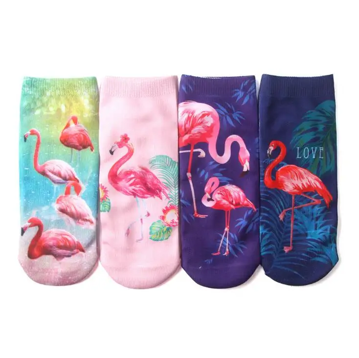 3 пары носков с объемным принтом для девочек детские Вьетнамки красной короной