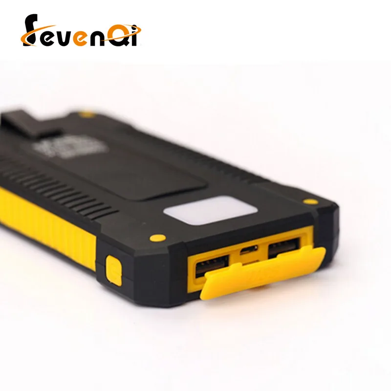 Водонепроницаемый Солнечное Зарядное Устройство 20000 мАч Power Bank Dual USB с