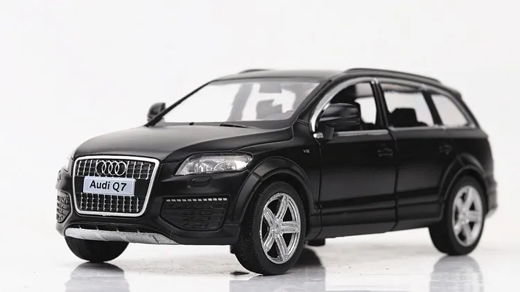 1:36 игрушечный автомобиль Q7, металлическая игрушка, литые под давлением и игрушечные транспортные средства, модель автомобиля, миниатюрная модель автомобиля, игрушки для детей