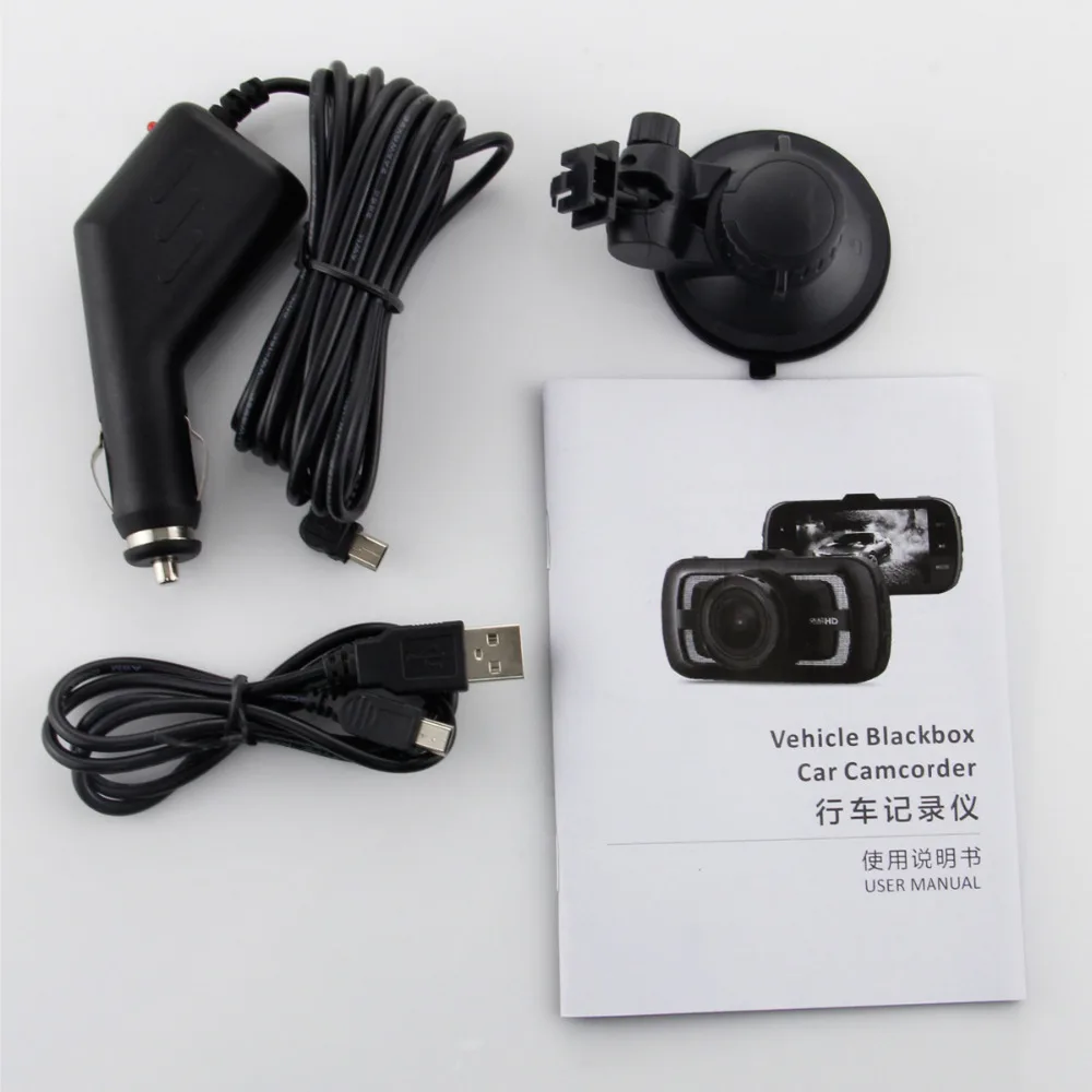 DAB205 Ambarella A12A55 Видеорегистраторы для автомобилей gps Logger 3 0 дюймов 1440 P HD Экран 170