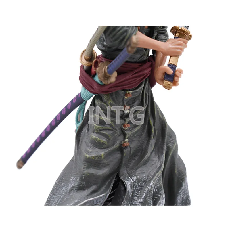 8 &quot20 см Япония Аниме цельная фигурка Roronoa Зоро ПВХ мультфильм игрушки Juguetes