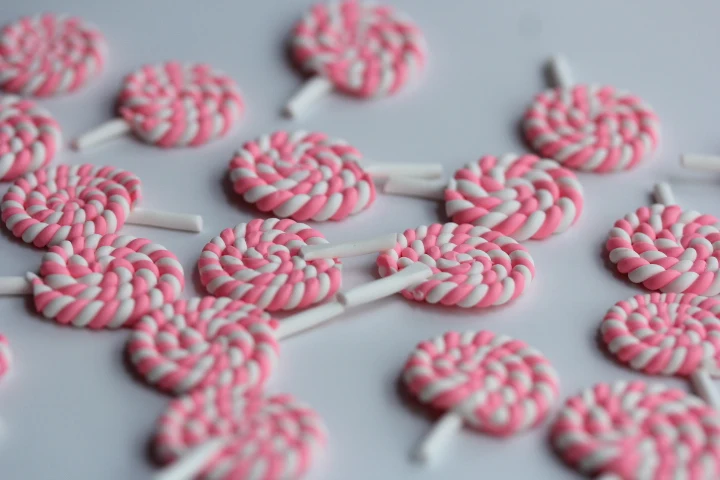 Полимерная деталь аксессуары для самостоятельной сборки леденцов Японская еда