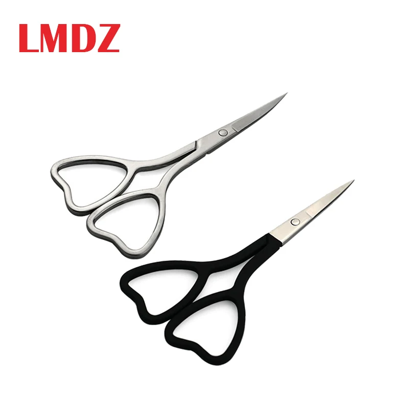 

LMDZ 1Pcs Stainless Steel Beauty Makeup Mini Small Scissors Eyebrow Nose Hair Manicure Pedicure Shears Cosmetics Tool