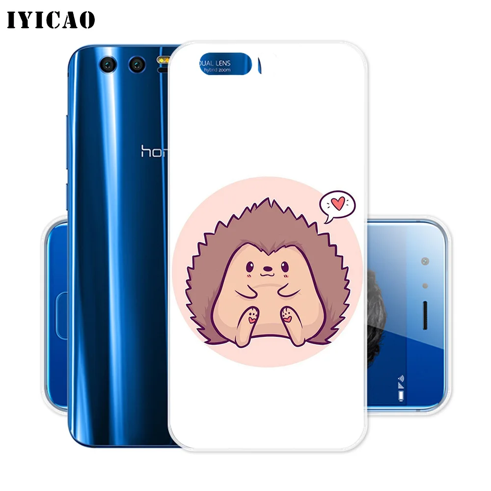 IYICAO cute Alpaca cat fox squirrel Soft Silicone Case for Huawei Y9 Y7 Y6 Prime 2018 Honor 8C 8X 8 9 10 Lite 7X 7C 6A 7A Pro | Мобильные