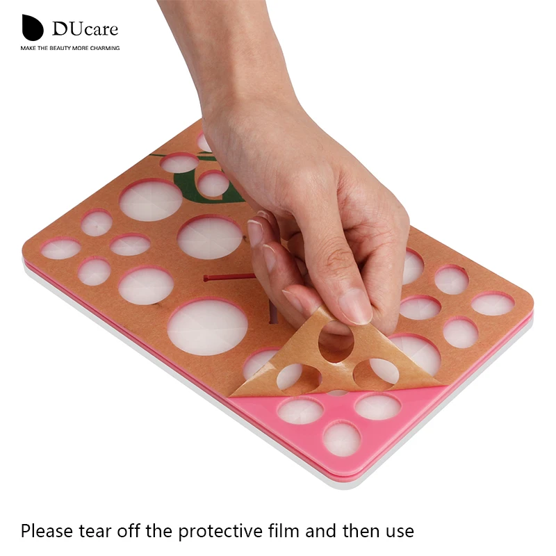 DUcare органайзер для кистей макияжа подставка дерева держатель сушки щеток