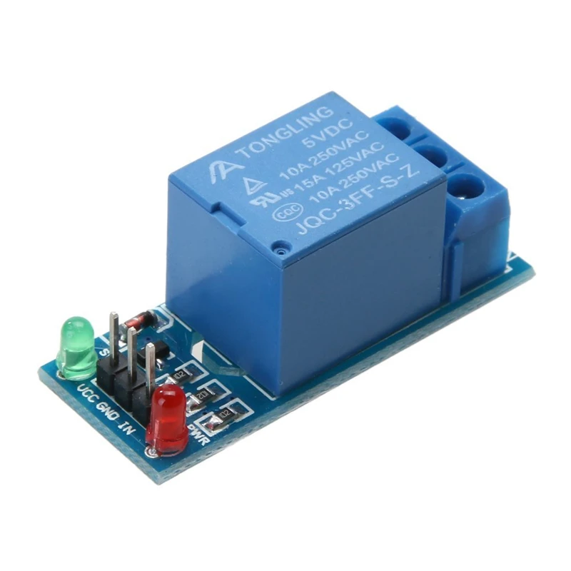 10 шт./лот 1 Канал изолированный 5 В релейный модуль муфта для Arduino PIC AVR DSP
