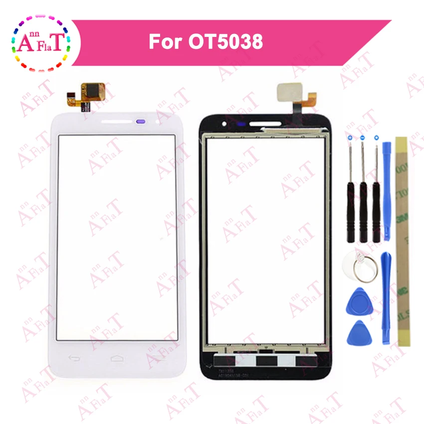 4 5 &quotдля Alcatel One Touch POP D5 5038D 5038E 5038X OT5038 сенсорный экран дигитайзер Датчик внешняя
