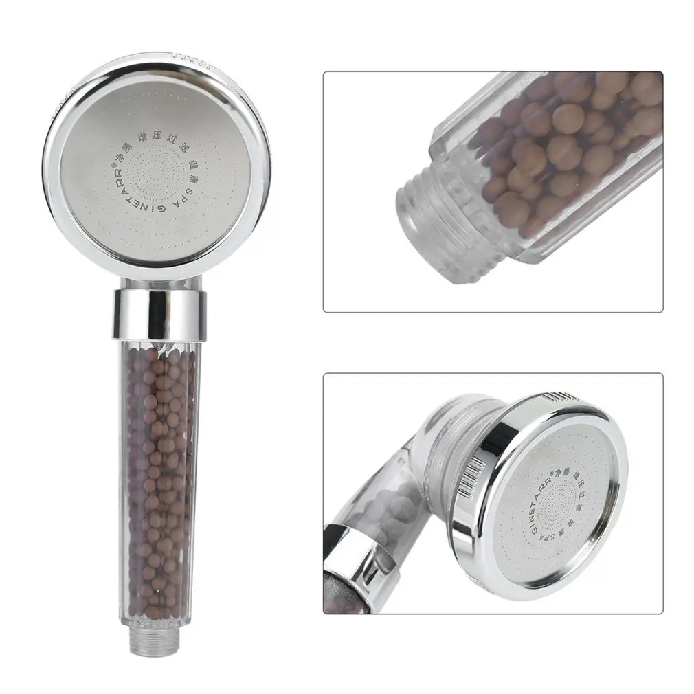 2019 Healthy Negative Iron SPA Filtered Adjustable Shower Head with Hose Three Mode Lon | Обустройство дома