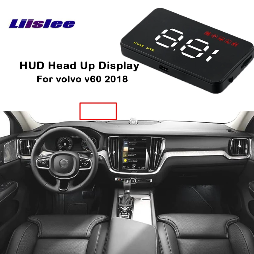 Liislee для volvo v60 2018 Автомобильный дисплей с обзором проектор интеллектуальный