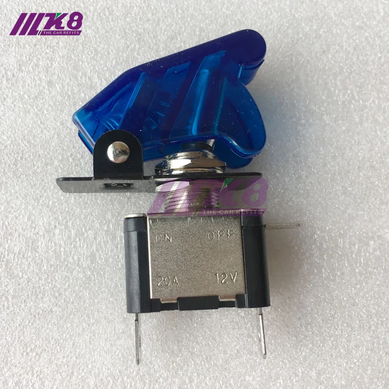 12V On Off гоночный автомобиль с подсветкой тумблер красный K8-3001 | Автомобили и