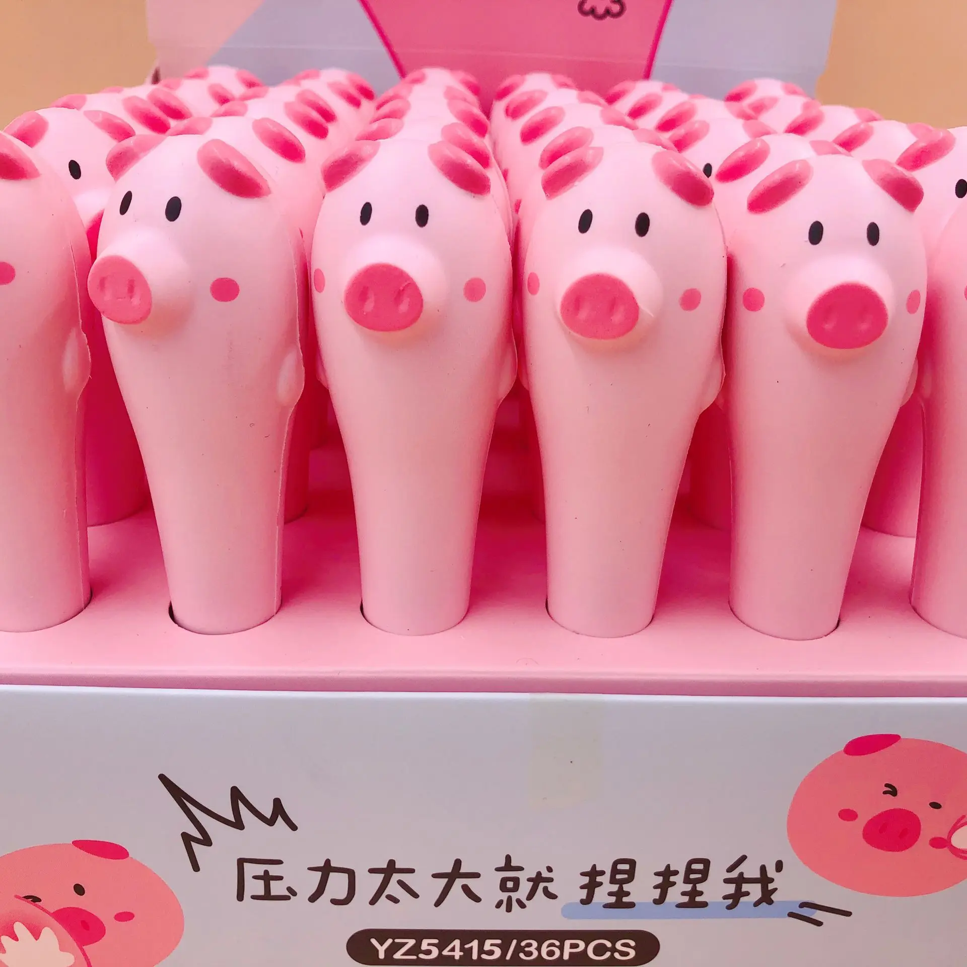 36 шт. милые гелевые ручки Порошковые черные для письма канцелярские