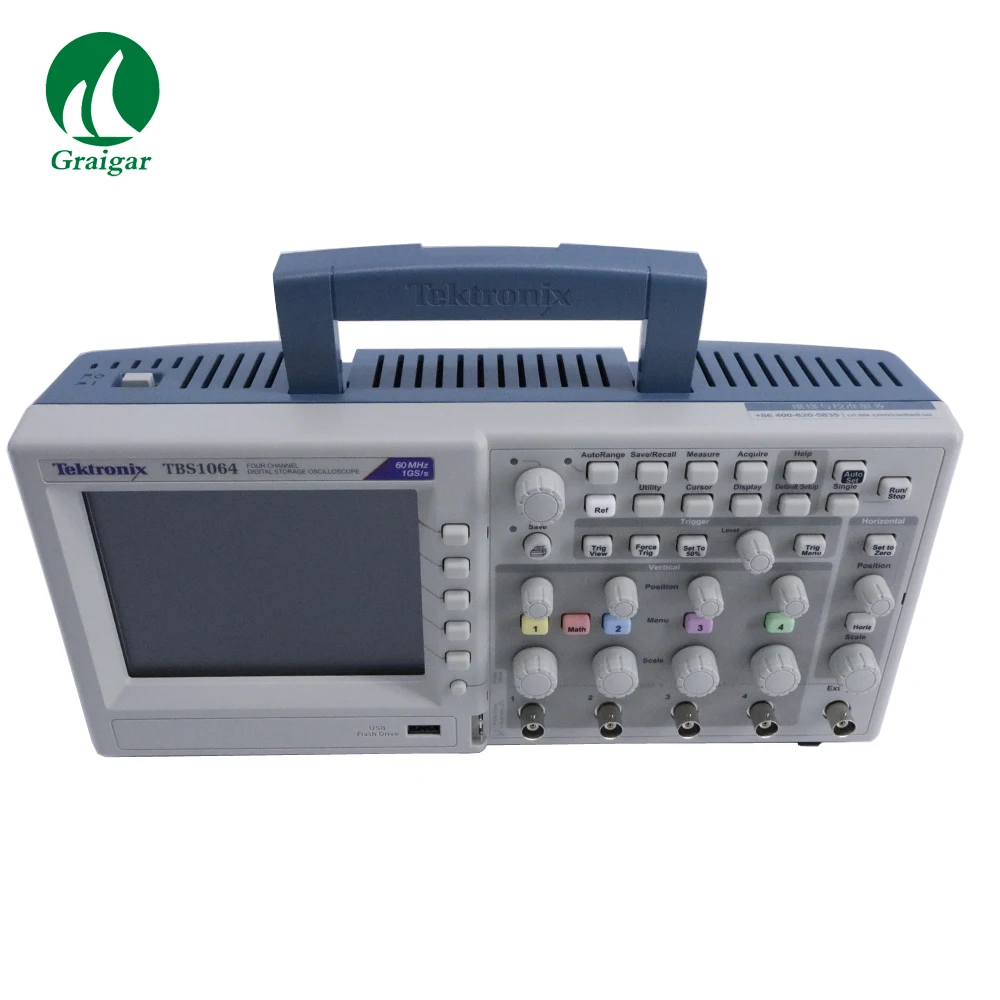 Цифровой осциллограф Tektronix TBS1064 4 канальный Многоязычный интерфейс пользователя