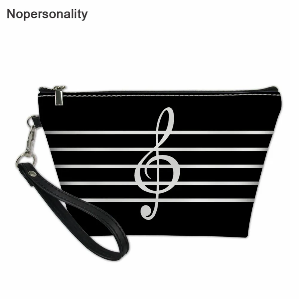 Женская дорожная косметичка Nopersonality Music Note женская маленькая портативная