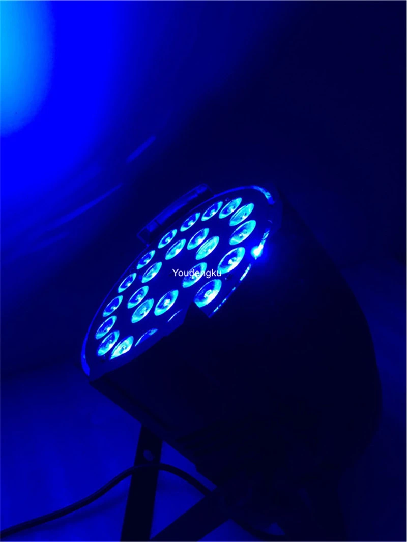 Супер яркий алюминий par led чехол 24x18 Вт 64 rgbwa УФ 6in1 Может dmx огни|dmx light|rgbwa uv 6in1par |