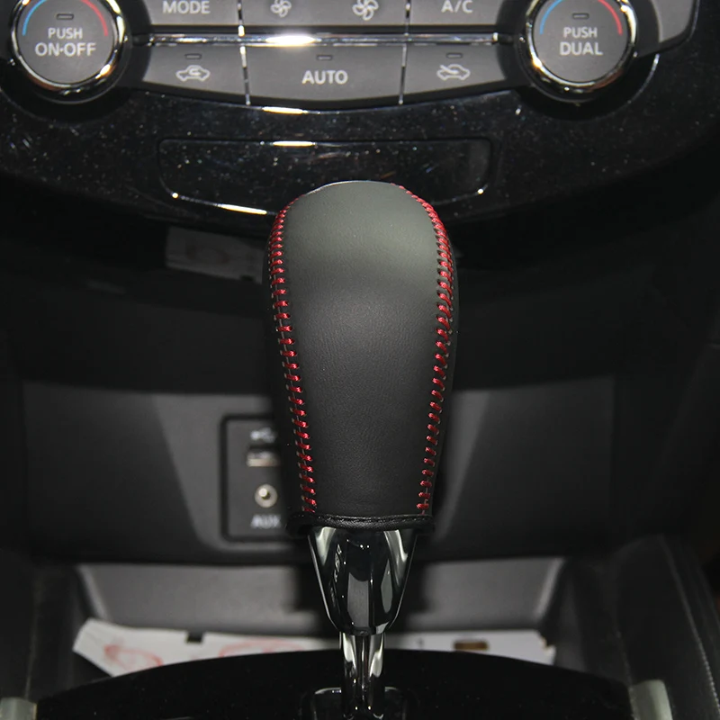 Крышка ручки переключения передач из натуральной кожи для Nissan Teana 2013 чехол X Trail ppc