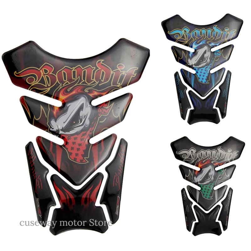 3D мотоцикл газ Feul танк Pad протектор Наклейка Bandit Tankpad чехол для Kawasaki Z750 Z800 Z900 Yamaha