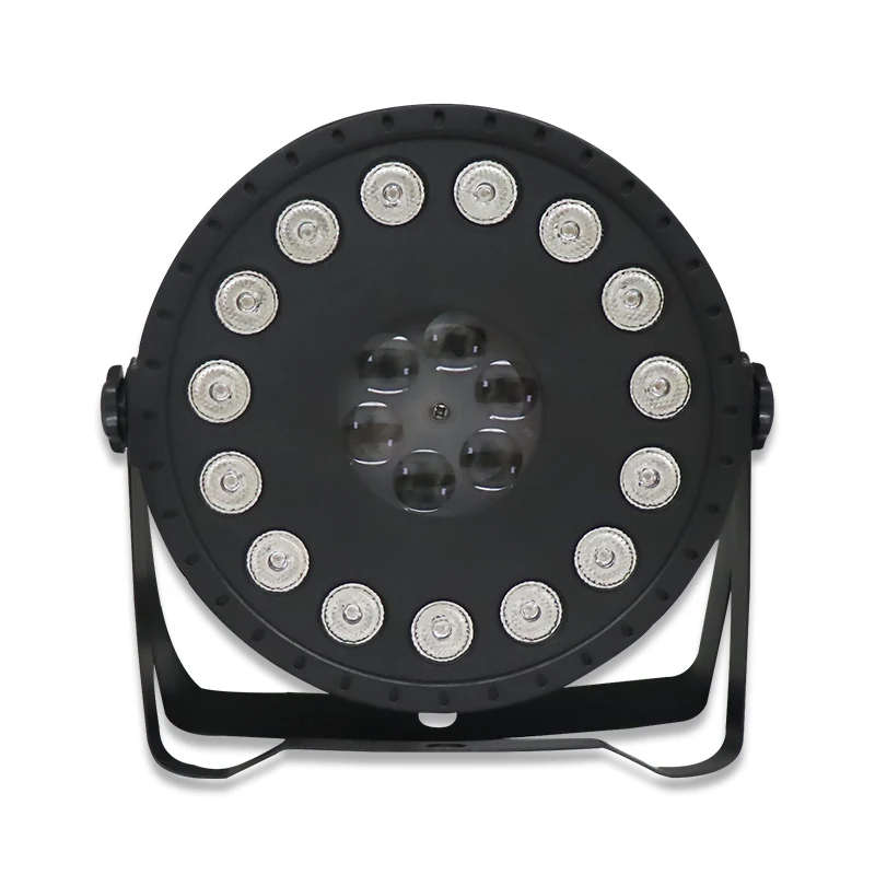 YSH 15 светодиодный Par лампы DMX контроллер эффект 15x1,5 Вт свет для дискотеки RGB для KTV дома вечерние DJ Сценический Свет Звук-активированный