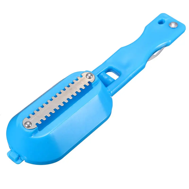 Многоцветный очиститель рыбной кожи чистящий нож скалер кухонные инструменты