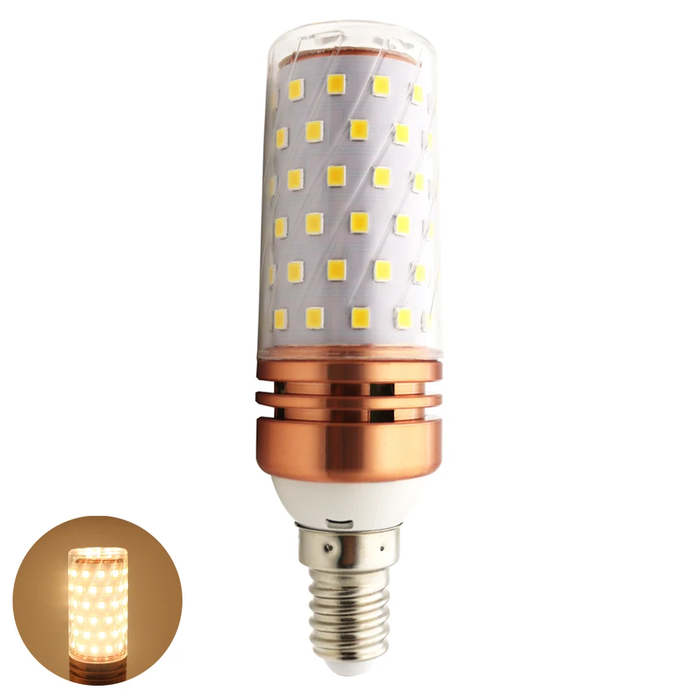 Светодиодный светильник E14 SMD2835 светодиодный лампы кукурузы 220V лампада люстра
