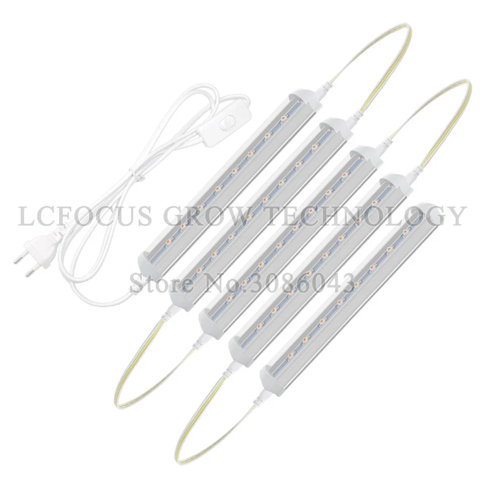 Светодиодный светильник LCFOCUS для выращивания растений 24 Вт 85-265 в полный спектр