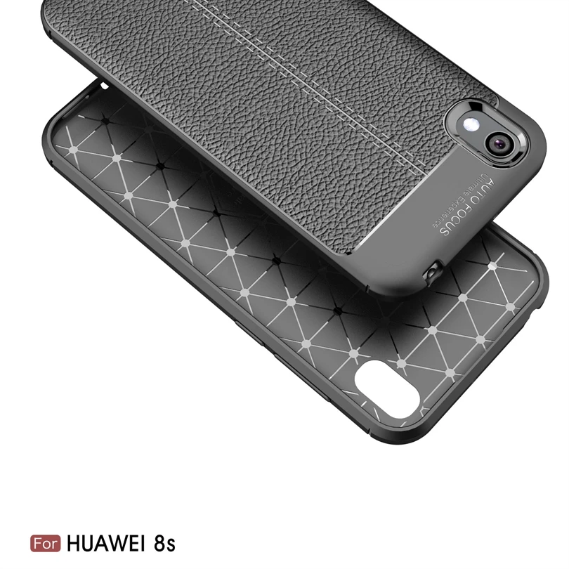 Защитный чехол для телефона huawei 8 s Мягкий противоударный смартфона с