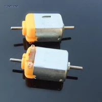 1pc 130 double output shaft dc toy motor 1 5 6v 3v 11000rpm diy model science experiment strong magnetic
