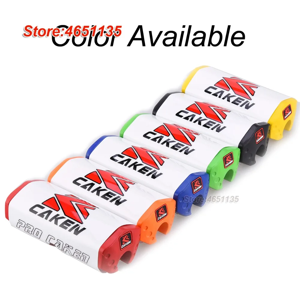 Pro Caken 28 мм 1 1/8 &quotРуль Fat Bar Pad Pit Dirt Bike Мотокросс CRF rmz YZF оранжевый|Руль велосипеда| |