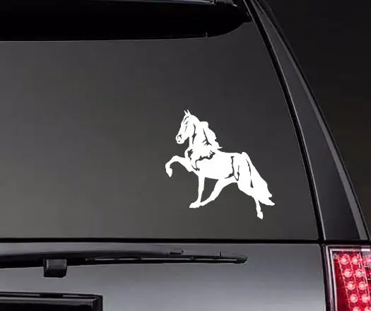 

Serious Horse Stickers Car Decal Window Art Bumper Car Rear windshield Decor Unique WaterProof ZP0606