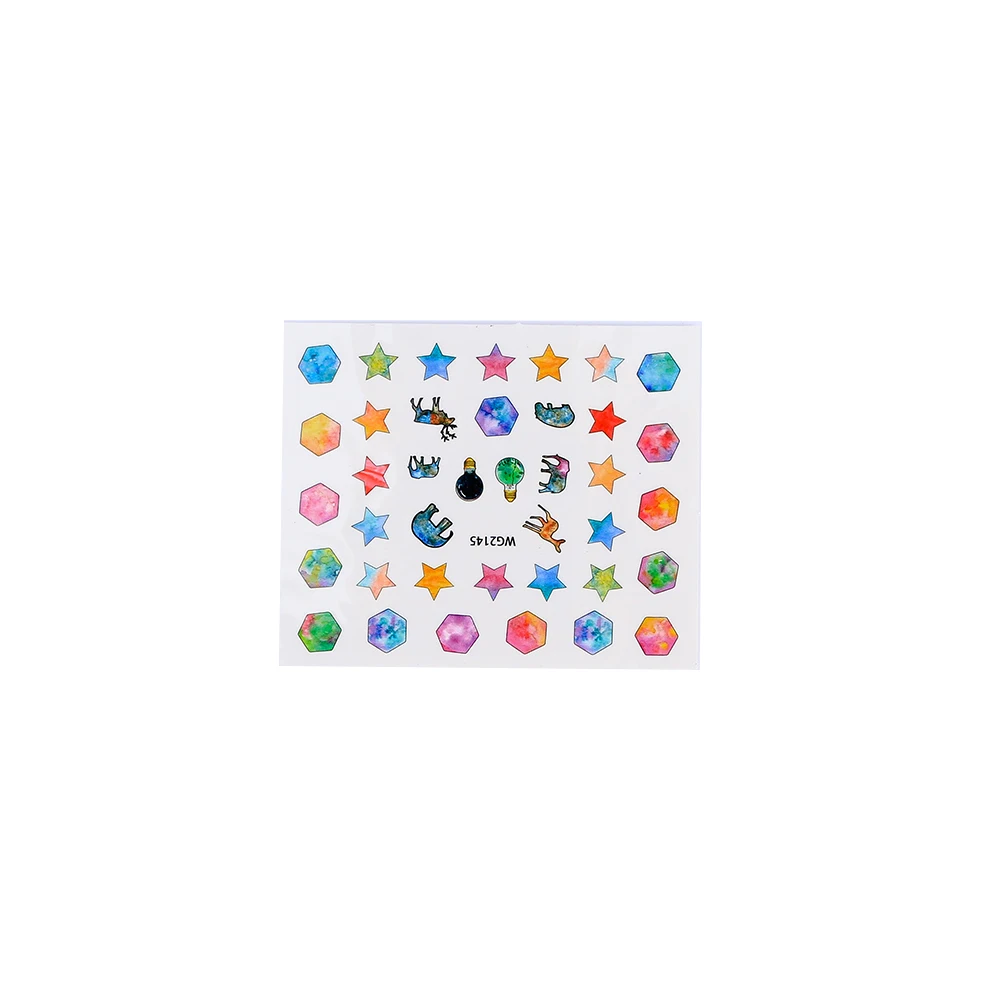 Новые белые и черные наклейка на ногти водная переводная черный запасами ивовых