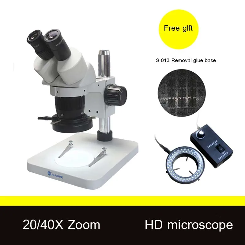 

Jyrkior 7-45X Zoom SZM45-B1 Binocular Continuous Zoom Stereo HD Microscope 90X Zoom HD Eyepiece For Phone Mainboard Detection