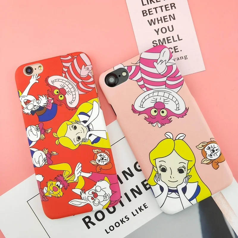 Весна Lemon для iphone 8 Plus Алиса в стране чудес Симпатичные Чеширский кот iPhone 7 плюс 6 6S