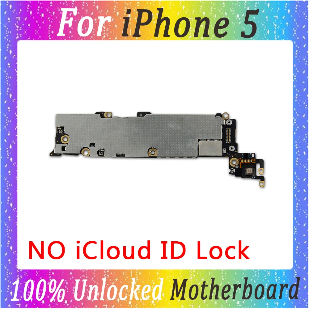 Заводская Логическая плата для iphone 5 5G Оригинальная разблокированная