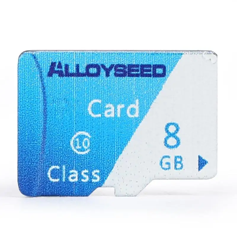8 Гб ALLOYSEED 8G/16G/32 GB/60 GB TF/Micro SDCard 20 МБ/с. максимальная скорость чтения TF карта Micro безопасная цифровая карта памяти для настольного ноутбука - Емкость: 8 Гб