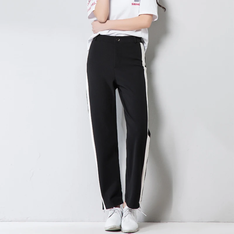 Для женщин Повседневные штаны для мужчин 2017 сезон: весна–лето Новый эластичный