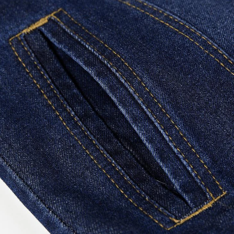 Новая зимняя хлопковая одежда для мужчин мужская джинсовая куртка европейский