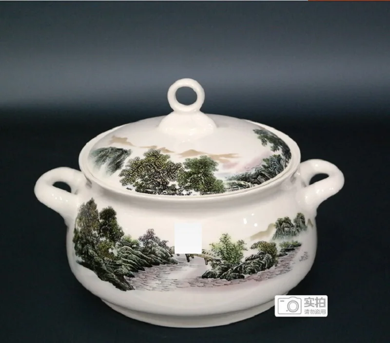 Керамическая посуда Jingdezhen guci 56 штук костяные фарфоровые стандартные тарелки и