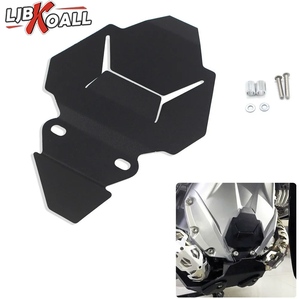 Черная передняя защитная крышка корпуса двигателя для BMW R1200GS LC/ADV R1200R LC R1200 RT R1200RS