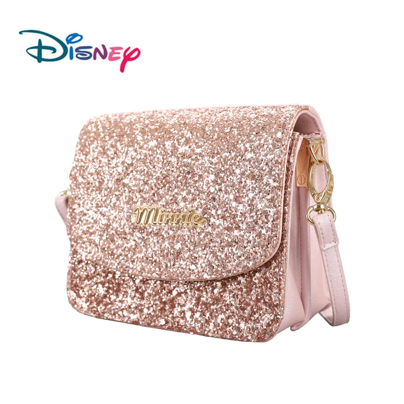 

Оригинальные сумки-мессенджеры disney с блестками и Минни, многофункциональная женская сумка кошелек, детские сумки для ухода, модная сумка дл...